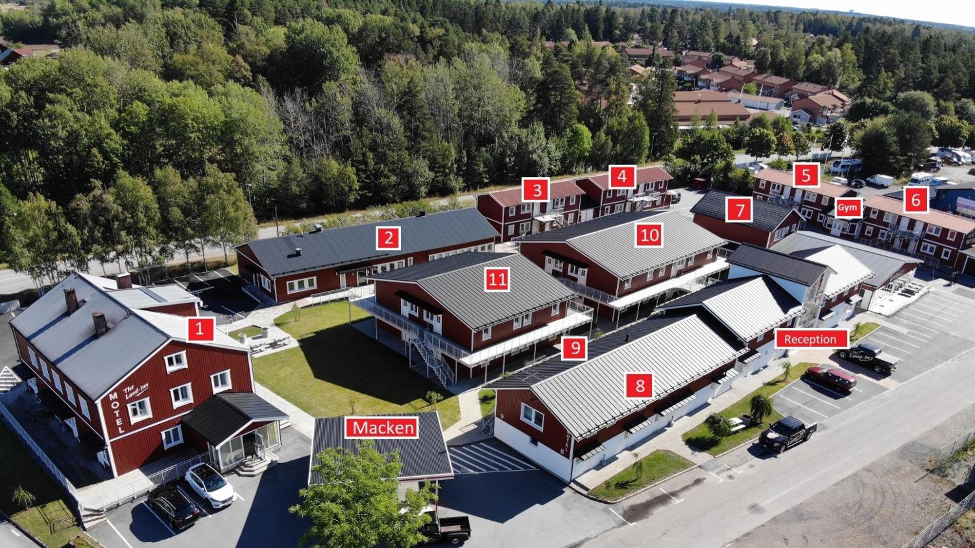 Land-Inn Motel Rosersberg Exterior foto